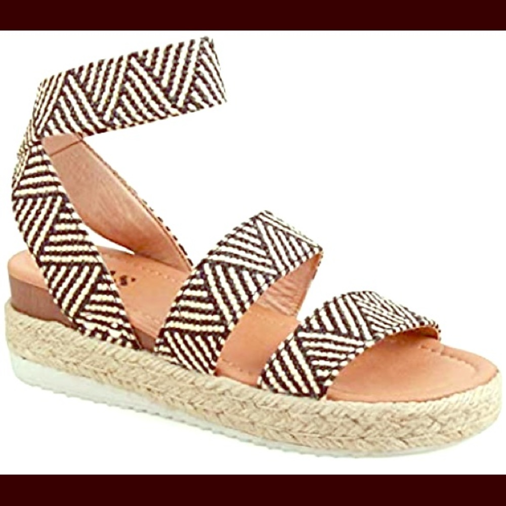 AMS Espadrille Sandals •3 for $33• Make a Bundle